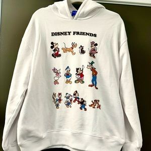 Tokyo Disney White Hoodie